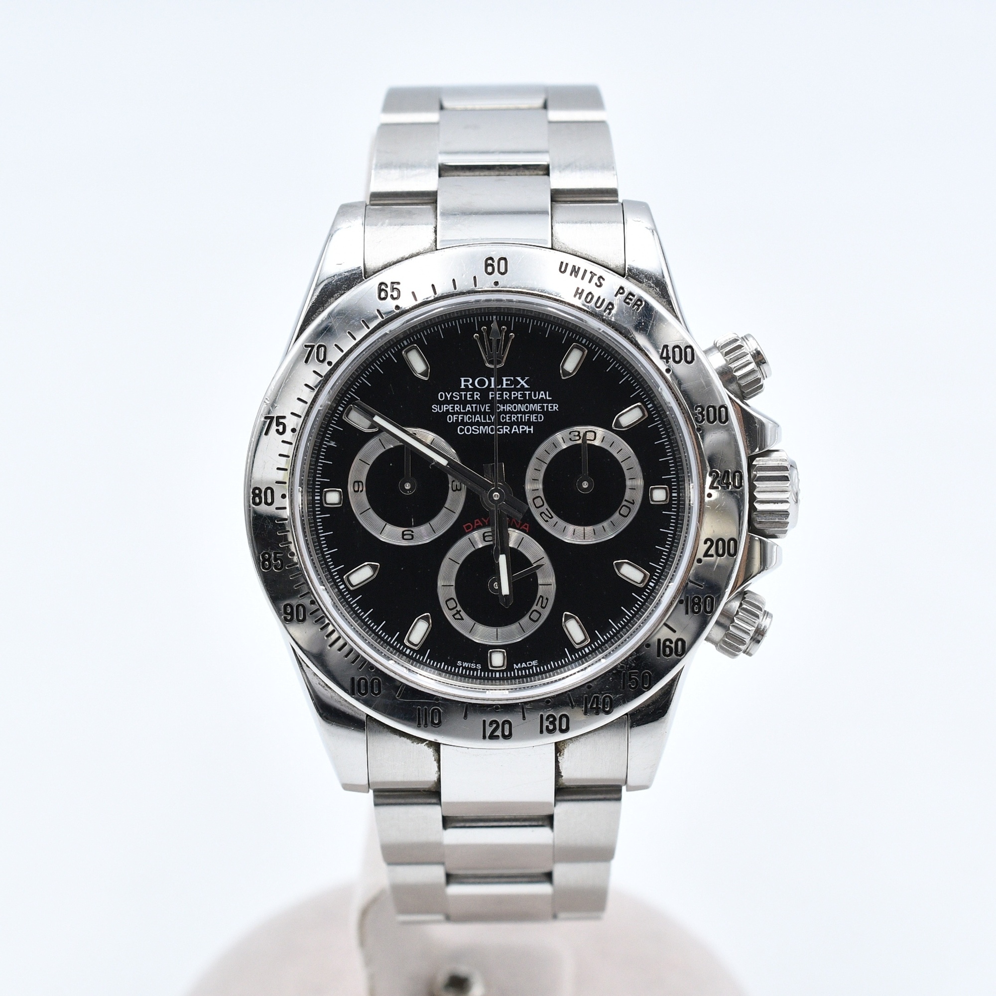 ロレックス デイトナ 黒文字盤 SS/AT Bランク
