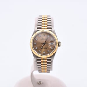 ロレックス デイトジャスト シルバー文字盤 10PD SS×YG/AT 69179G 買取実績【買取日：2026年3月2日】
