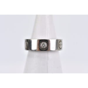 カルティエ ラブリング 3PD Au750WG 48 買取実績【買取日：2026年3月2日】