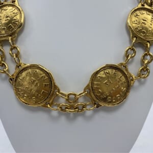 シャネル カンボンロゴ コインモチーフ ネックレス ゴールド GP 買取実績【買取日：2026年3月5日】
