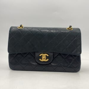 シャネル マトラッセ25 Wフラップ Wチェーン 黒 ラムスキン GD金具 買取実績【買取日：2026年3月5日】