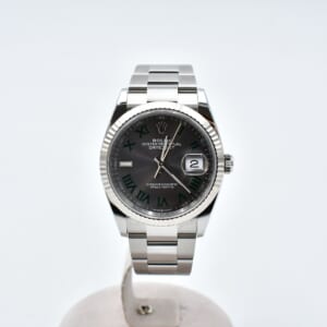 ロレックス デイトジャスト スレートローマン文字盤 オイスターブレス SS×WG/AT 126234 買取実績【買取日：2026年3月5日】