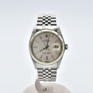 ロレックス デイトジャスト シルバーモザイク文字盤 SS×WG/AT 1601 買取実績【買取日：2026年3月4日】