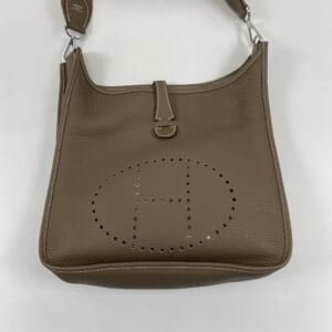 エルメス エブリンPM エトゥープ トリヨンクレマンス SV金具 B刻印