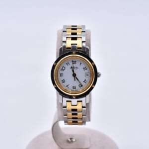 エルメス クリッパー 白文字盤 SS/QZ CL4.220 買取実績【買取日：2026年3月1日】