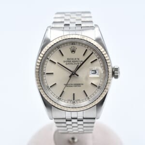 ロレックス デイトジャスト シルバー文字盤 SS×WG/AT 16014 買取実績【買取日：2026年3月5日】