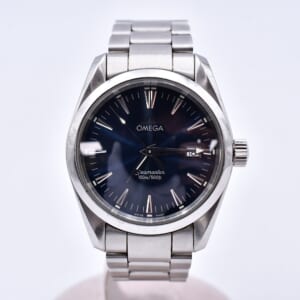 オメガ シーマスター アクアテラ 青文字盤 SS/QZ 2518.8 買取実績【買取日：2026年3月2日】