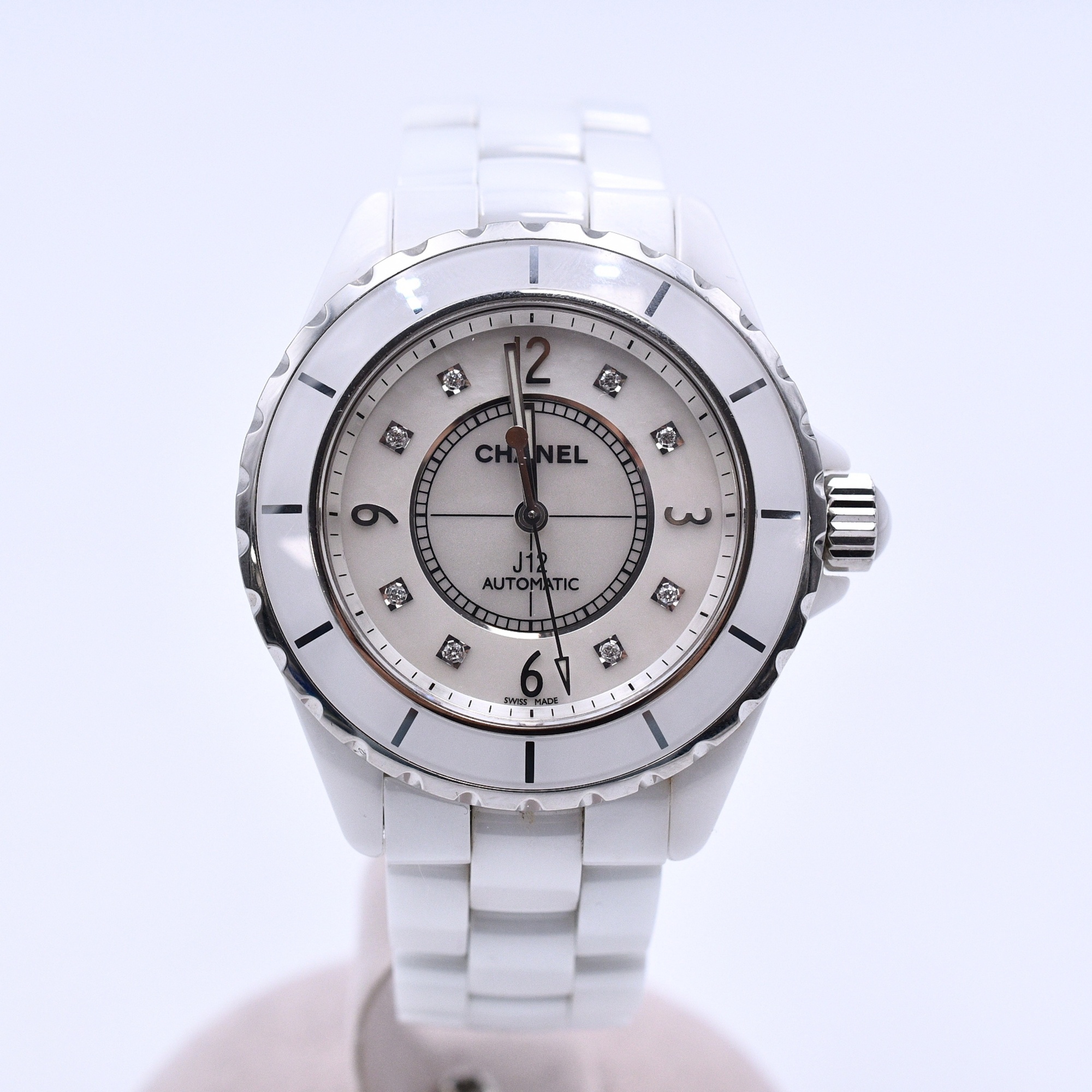 シャネル J12 シェル文字盤 8PD CE×SS/QZ Bランク