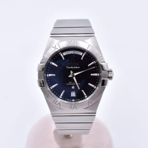 オメガ コンステレーション 黒文字盤 SS/AT 12310382201001