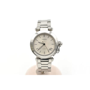 カルティエ パシャC シルバー文字盤 SS/AT W31010M7 買取実績【買取日：2026年3月2日】