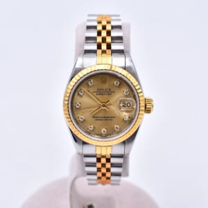 ロレックス デイトジャスト シャンパン文字盤 SS×YG/AT 69173G 買取実績【買取日：2026年3月4日】
