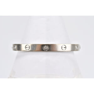 カルティエ ラブブレスレット 6PD 旧型 750WG #18 買取実績【買取日：2026年3月4日】