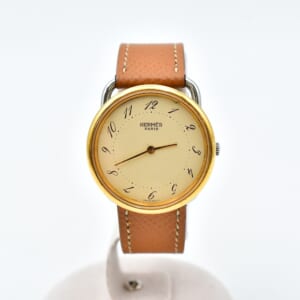 エルメス アルソー アイボリー文字盤 SS×革/QZ 買取実績【買取日：2026年3月1日】