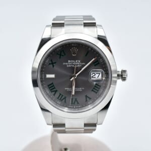 ロレックス デイトジャスト スレートローマン文字盤 オイスターブレス SS/AT 1263000 買取実績【買取日：2026年3月4日】