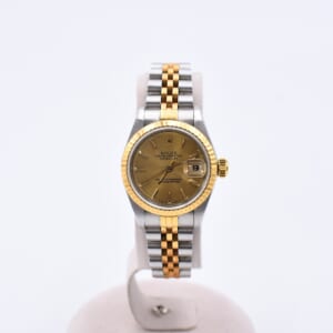 ロレックス デイトジャスト シャンパン文字盤 SS×YG/AT 69173 買取実績【買取日：2026年3月2日】