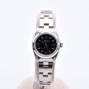 ロレックス オイスターパーペチュアル 黒文字盤 SS/AT 76080 買取実績【買取日：2026年3月14日】