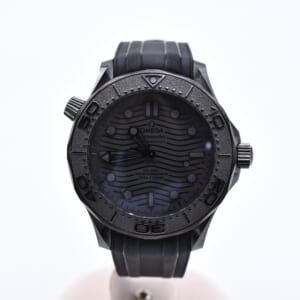 オメガ シーマスター ダイバー300M 黒文字盤 Ci×ラバー/AT 210.92.44.20.01.003