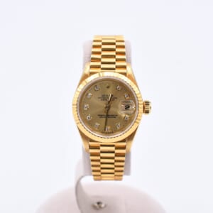ロレックス デイトジャスト シャンパン文字盤 新PD YG/AT 69178G 買取実績【買取日：2026年3月3日】