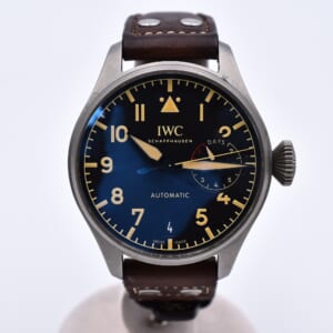 IWC ビッグパイロットウォッチ ヘリテージ 黒文字盤 Ti×革/AT IW501004