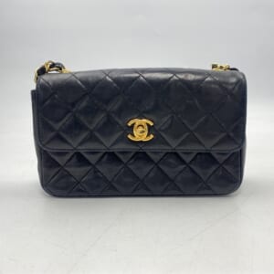 シャネル ミニマトラッセ チェーンショルダーバッグ 黒 ラムスキン GD金具 買取実績【買取日：2026年3月3日】