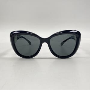 シャネル ココマーク ハート サングラス 黒×白 アセテート #54□18 5517-A 買取実績【買取日：2026年3月5日】