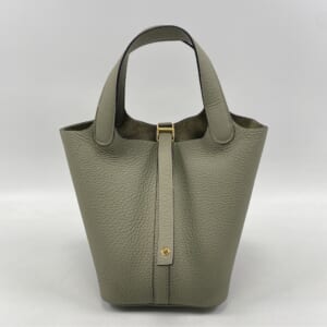 エルメス ピコタンロックPM セージ トリヨン GD金具 B刻印 買取実績【買取日：2026年3月5日】