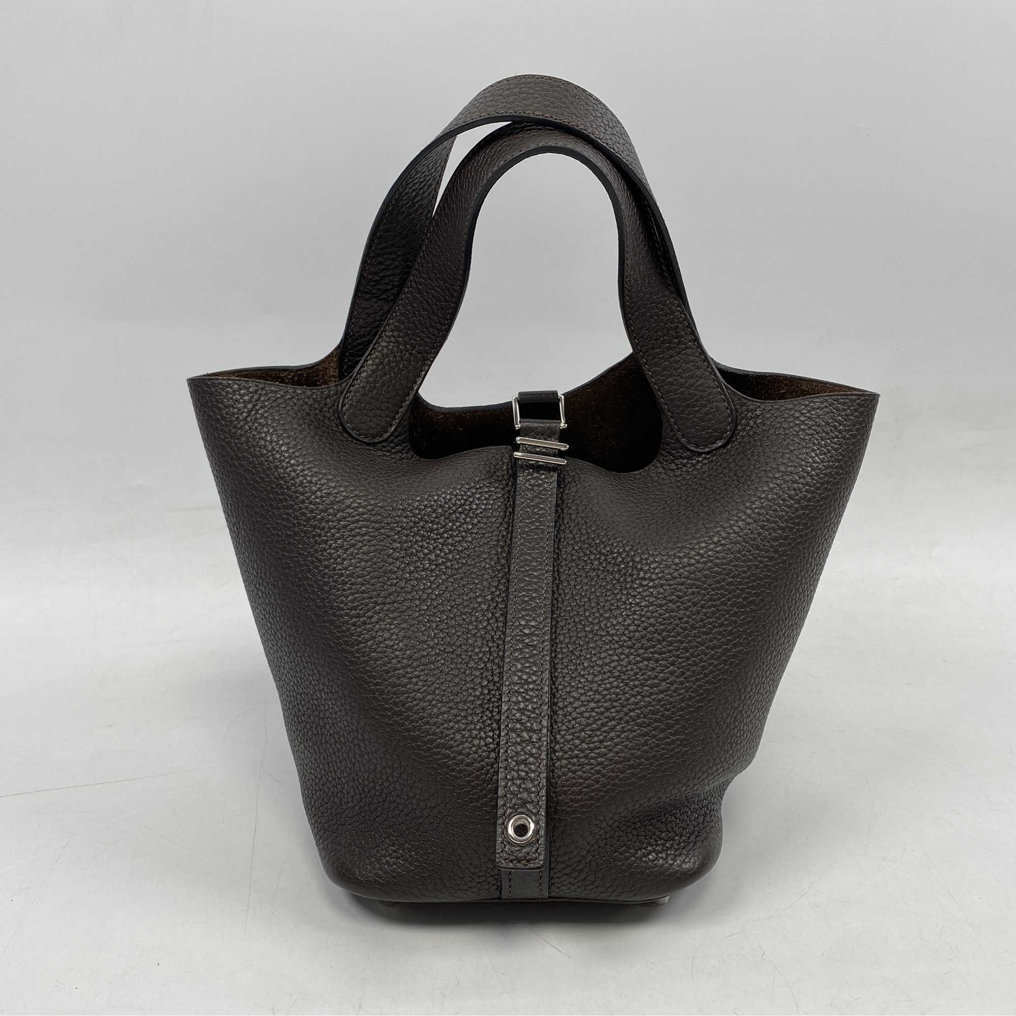 エルメス ピコタンロックPM エベーヌ トリヨン SV金具 □P刻印 Aランク