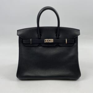 エルメス バーキン25 黒 スイフト SV金具 □M刻印 買取実績【買取日：2026年3月4日】