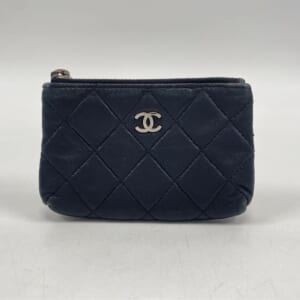 シャネル マトラッセ コインケース 黒 ラムスキン SV金具 シール有 買取実績【買取日：2026年3月4日】