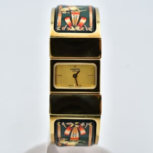 エルメス ロケ バングル シャンパン文字盤 GP/QZ L01.100 買取実績【買取日：2026年3月3日】