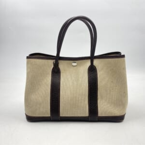 エルメス ガーデンパーティTPM ベージュ×茶 ネゴンダ×トワルアッシュ SV金具 □I刻印 買取実績【買取日：2026年3月5日】