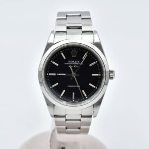 ロレックス エアキング 黒文字盤 SS/AT 14000M 買取実績【買取日：2026年3月3日】