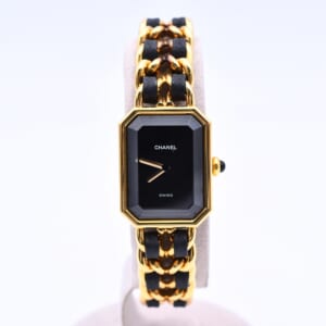 シャネル プルミエールL 黒文字盤 SS×GP/QZ H0001 買取実績【買取日：2026年3月9日】