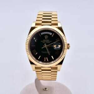 ロレックス デイデイト グリーンオンブレ文字盤 YG/AT 228238