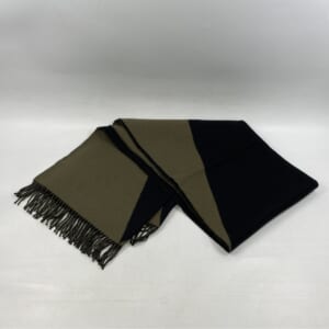 エルメス マフラー ブラック×カーキ カシミヤ 買取実績【買取日：2026年3月2日】