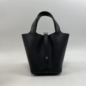 エルメス ピコタンロック18 PM ブラック トリヨンクレマンス SV金具 W刻印 買取実績【買取日：2026年3月4日】