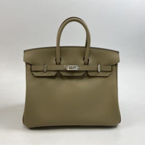 エルメス バーキン25 ベージュマルファ スイフト SV金具 K刻印 買取実績【買取日：2026年3月3日】