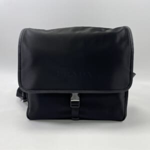 プラダ メッセンジャーショルダーバック テスート 黒 ナイロン 2DV166