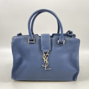 サンローラン ベイビーカバス レザー 青 424868 買取実績【買取日：2026年3月30日】