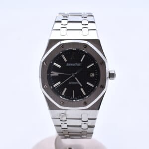 オーデマ ピゲ ロイヤルオーク 黒文字盤 SS/AT 15300ST