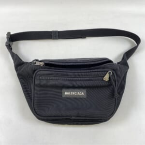バレンシアガ エクスプローラー ボディバッグ ナイロン ブラック 482389