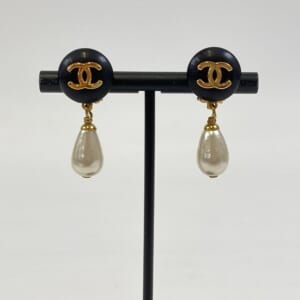 シャネル ココマーク パール イヤリング GP 96P