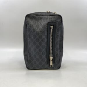 グッチ ソフトGGスプリーム ボディバッグ ブラック 478325