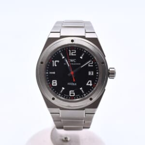 IWC インヂュニア 黒文字盤 Ti/AT IW322702