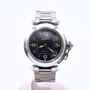 カルティエ パシャC 黒文字盤 SS/AT W31043M7 買取実績【買取日：2026年3月30日】