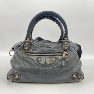 バレンシアガ ザ・シティ 2WAYショルダーバッグ ブラック レザー 240578 240578