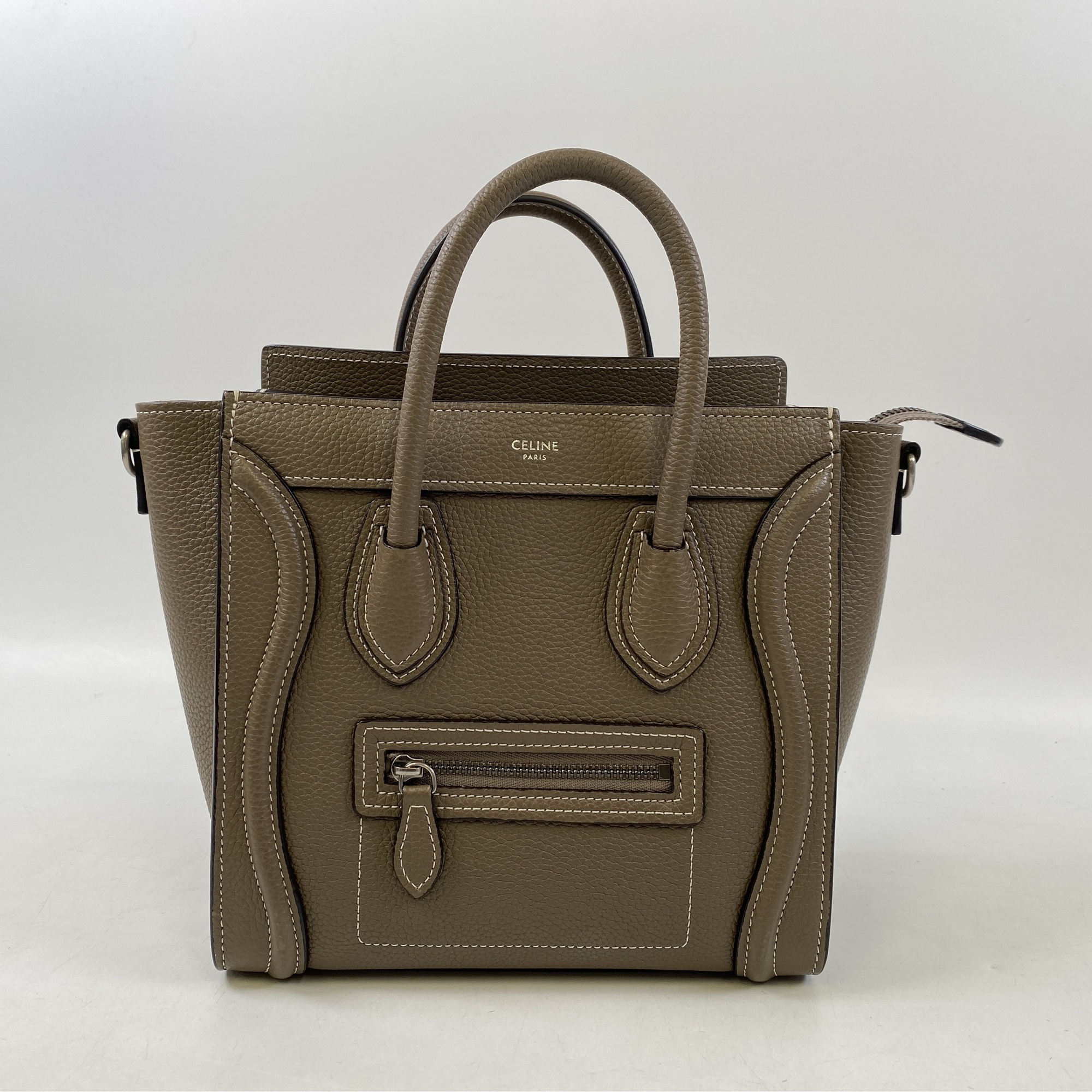 niko★セリーヌ 2way ラゲージ ナノ ミニ CELINE（セリーヌ） ハンドバッグ 2WAY LUGGAGE Nano ラゲージ ナノ