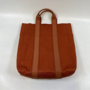 エルメス アカプルコ カバスMM オレンジ ナイロン