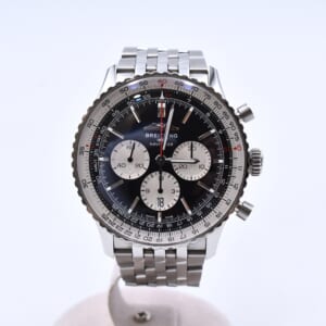 ブライトリング ナビタイマー 黒文字盤 SS/AT AB0137