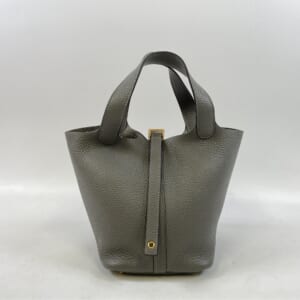 エルメス ピコタンロックPM グリメイヤー トリヨンクレマンス GD金具 U刻印